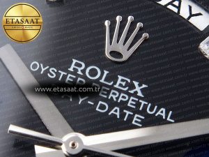Rolex DayDate 40 BLACK CRYSTA BRACELET A2836 - Görsel 23