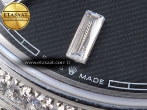 Rolex DayDate 40 BLACK CRYSTA BRACELET A2836 - Görsel 26