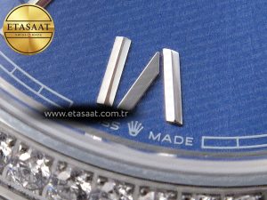 Rolex DayDate 40 BLUE ROMAN DIAMONDS A2836 - Görsel 25