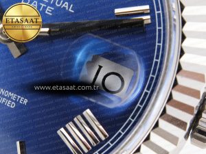 Rolex DayDate 40 BLUE ROMAN BRACELET A2836 - Görsel 23