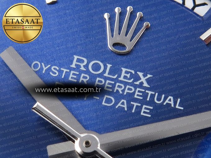 Rolex DayDate 40 BLUE ROMAN BRACELET A2836 - Görsel 24
