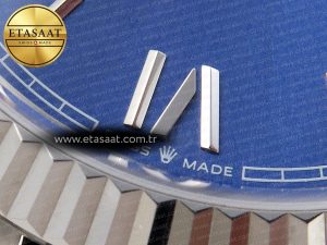 Rolex DayDate 40 BLUE ROMAN BRACELET A2836 - Görsel 25