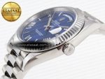 Rolex DayDate 40 BLUE ROMAN BRACELET A2836 - Görsel 8