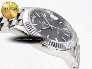 Rolex DayDate 40 GRAY STICK DIAL A2836 - Görsel 9
