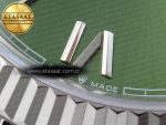 Rolex DayDate 40 GREEN ROMAN BRACELET A2836 - Görsel 22