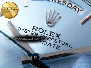 Rolex DayDate 40 ICE BLUE BRACELET A2836 - Görsel 23
