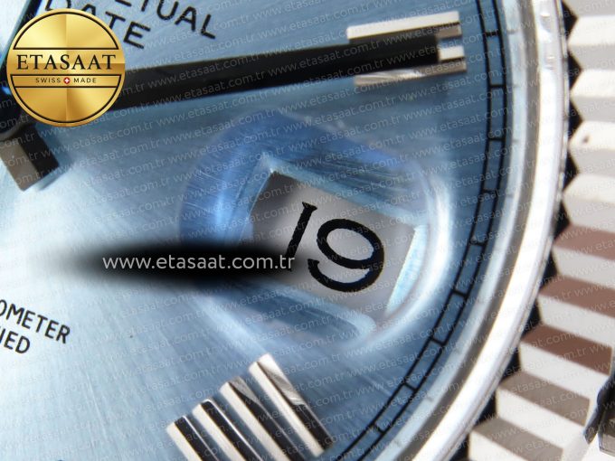 Rolex DayDate 40 ICE BLUE BRACELET A2836 - Görsel 26