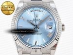 Rolex DayDate 40 ICE BLUE BRACELET A2836 - Görsel 4