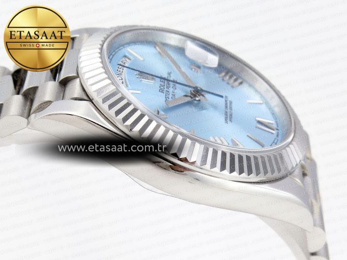 Rolex DayDate 40 ICE BLUE BRACELET A2836 - Görsel 9