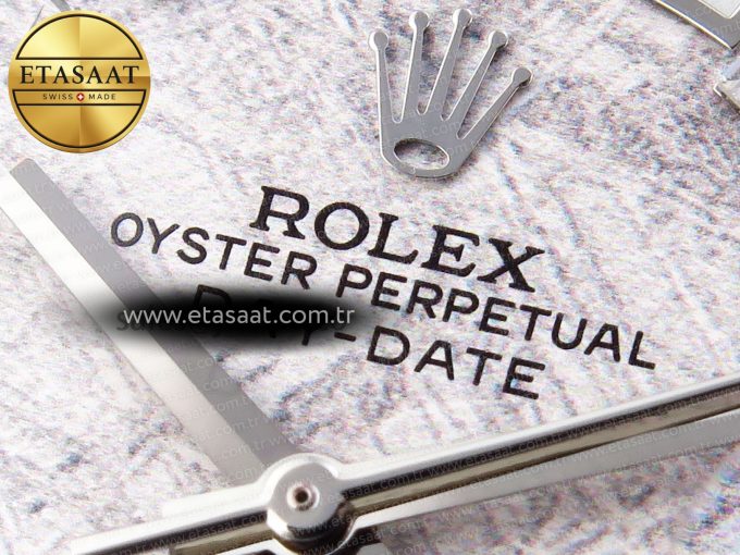 Rolex DayDate 40 METEORITE CRYSTAL A2836 - Görsel 23