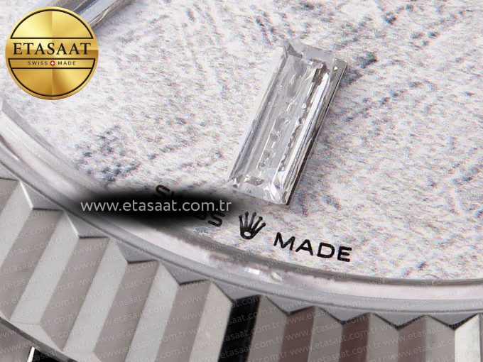 Rolex DayDate 40 METEORITE CRYSTAL A2836 - Görsel 26