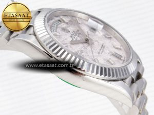 Rolex DayDate 40 METEORITE CRYSTAL A2836 - Görsel 9
