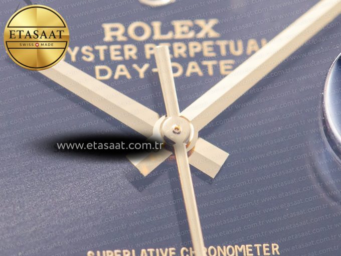 DayDate 40mm 228238 EWF 1:1 Flt YG Black Dial Diamond Markers A2836 - Görsel 11