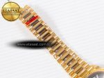 DayDate 40mm 228238 EWF 1:1 Flt YG Black Dial Diamond Markers A2836 - Görsel 31