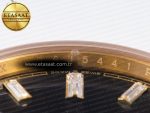 DayDate 40mm 228238 EWF 1:1 Flt YG Black Dial Diamond Markers A2836 - Görsel 8