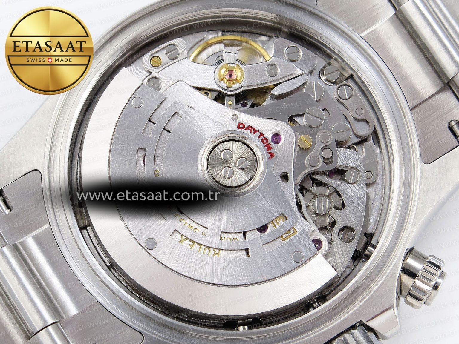 Rolex DAYTONA 116500 N BLACK DIAL ON SS SH4130 - Görsel 21