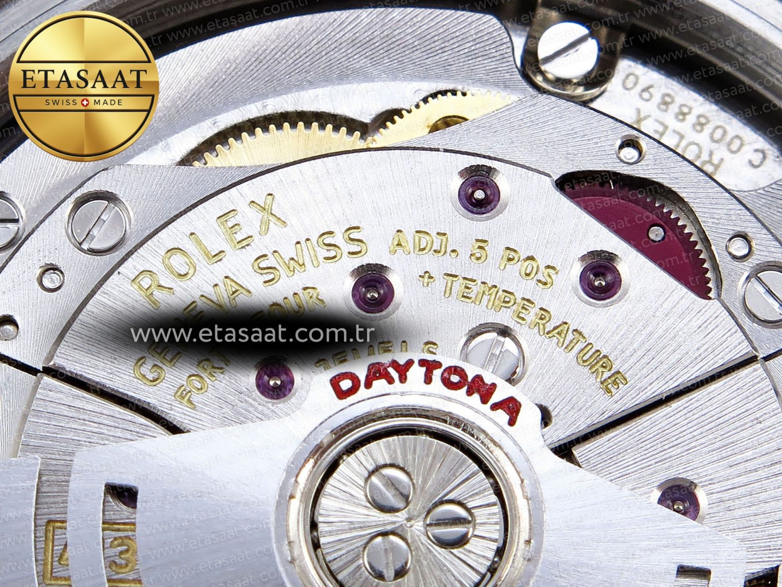 Rolex DAYTONA 116500 N BLACK DIAL ON SS SH4130 - Görsel 25