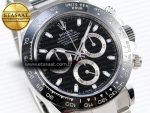 DAYTONA 116500 APSF 1:1 BEST EDITION BLACK DIAL ON SS BRACELET SH4130 - Görsel 5