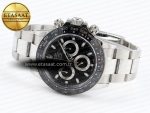 DAYTONA 116500 APSF 1:1 BEST EDITION BLACK DIAL ON SS BRACELET SH4130 - Görsel 6