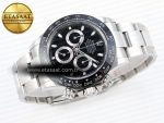 DAYTONA 116500 APSF 1:1 BEST EDITION BLACK DIAL ON SS BRACELET SH4130 - Görsel 7