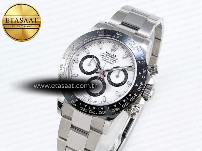 DAYTONA 116500 APSF 1:1 BEST EDITION WHITE DIAL ON SS BRACELET SH4130 - Görsel 2