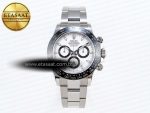 DAYTONA 116500 APSF 1:1 BEST EDITION WHITE DIAL ON SS BRACELET SH4130 - Görsel 3