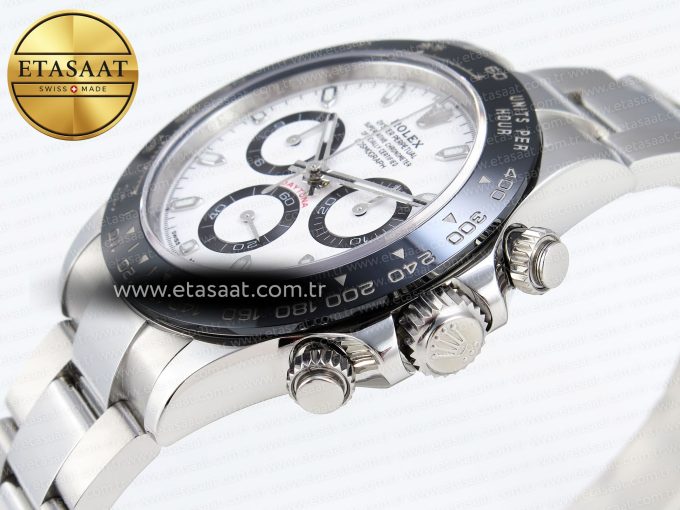 DAYTONA 116500 APSF 1:1 BEST EDITION WHITE DIAL ON SS BRACELET SH4130 - Görsel 8