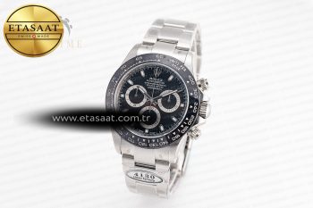 Daytona 116500 Clean 1:1 Best Edition 904L SS Case and Bracelet Black Dial SA4130 V2