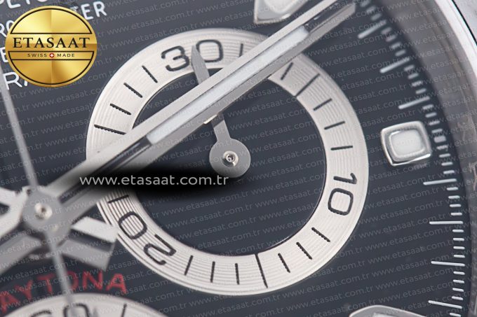 Daytona 116500 Clean 1:1 Best Edition 904L SS Case and Bracelet Black Dial SA4130 V2 - Görsel 11
