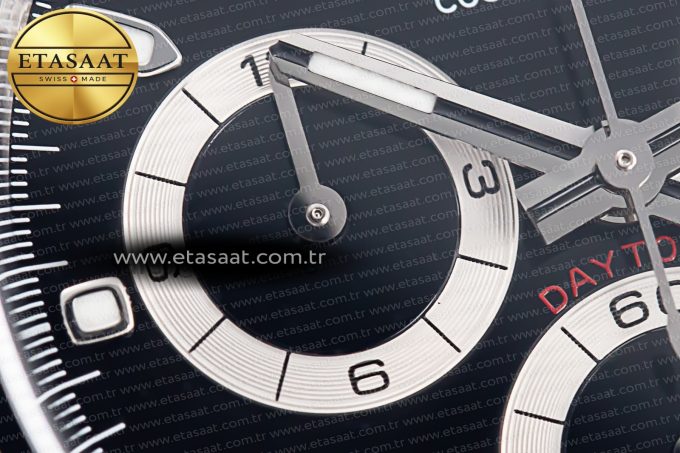 Daytona 116500 Clean 1:1 Best Edition 904L SS Case and Bracelet Black Dial SA4130 V2 - Görsel 13