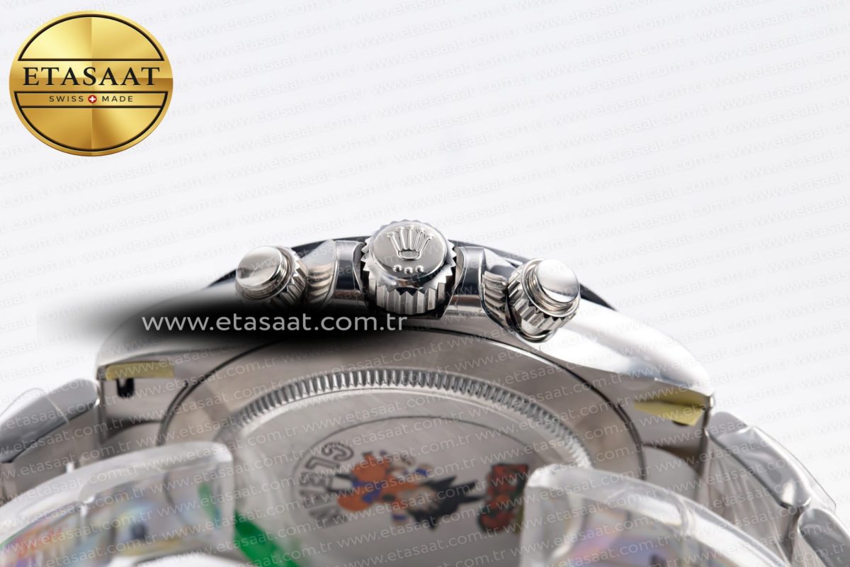 Daytona 116500 Clean 1:1 Best Edition 904L SS Case and Bracelet Black Dial SA4130 V2 - Görsel 17
