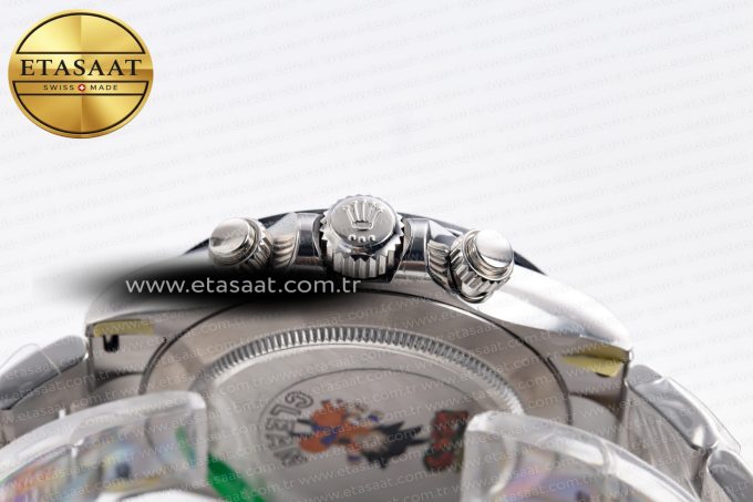 Daytona 116500 Clean 1:1 Best Edition 904L SS Case and Bracelet Black Dial SA4130 V2 - Görsel 17