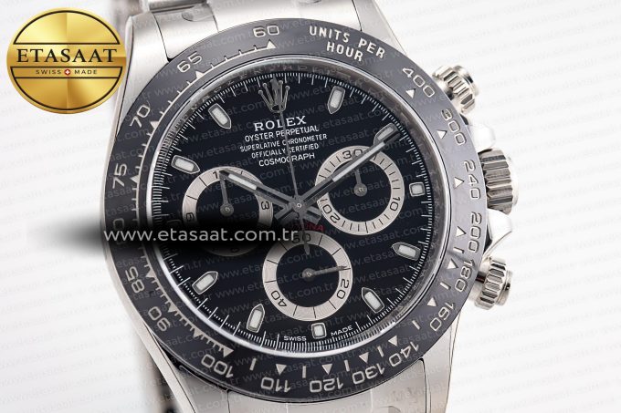 Daytona 116500 Clean 1:1 Best Edition 904L SS Case and Bracelet Black Dial SA4130 V2 - Görsel 5