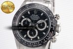 Daytona 116500 Clean 1:1 Best Edition 904L SS Case and Bracelet Black Dial SA4130 V2 - Görsel 6