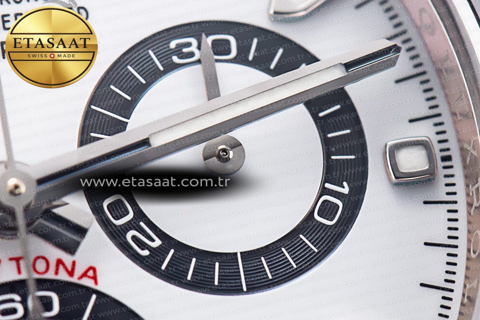 Daytona 116500 Clean 1:1 Best Edition 904L SS Case and Bracelet White Dial SA4130 V2 - Görsel 11