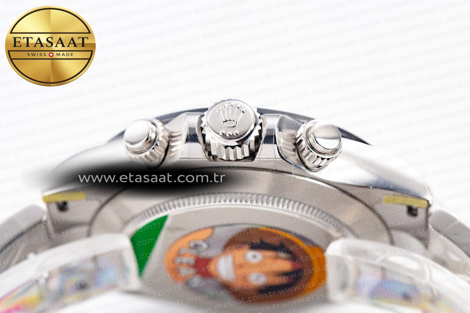 Daytona 116500 Clean 1:1 Best Edition 904L SS Case and Bracelet White Dial SA4130 V2 - Görsel 15
