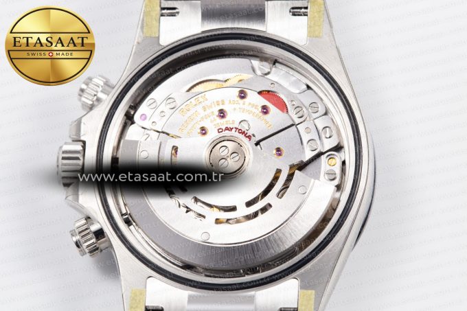 Daytona 116500 Clean 1:1 Best Edition 904L SS Case and Bracelet White Dial SA4130 V2 - Görsel 20