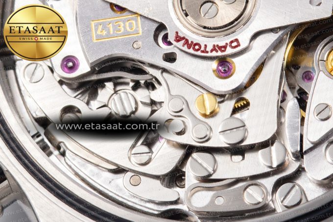 Daytona 116500 Clean 1:1 Best Edition 904L SS Case and Bracelet White Dial SA4130 V2 - Görsel 23