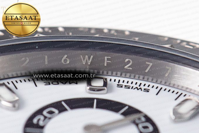 Daytona 116500 Panda Clean Factory 1:1 Best Edition 904L SS Case and Bracelet White Dial SA4130 - Görsel 6
