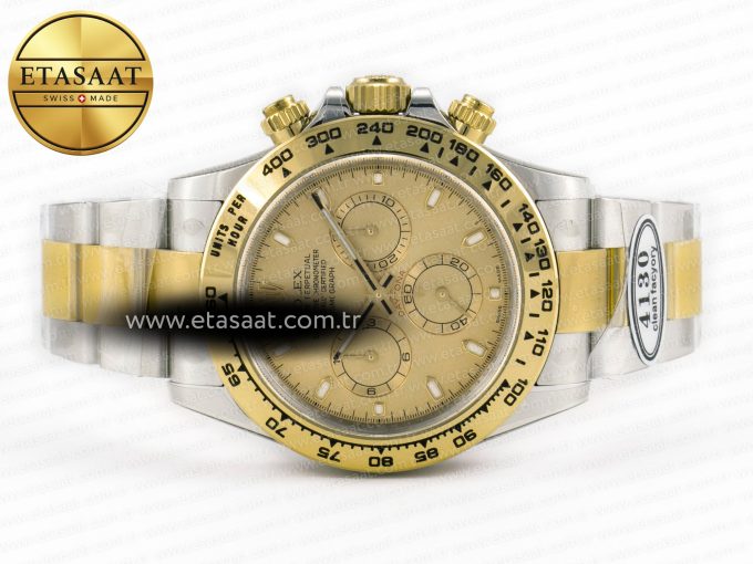 Daytona 116503 Clean 1:1 Best Edition YG Dial on SS/YG Bracelet SA4130 V2 - Görsel 12