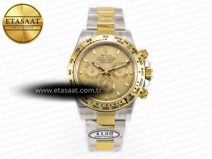 Daytona 116503 Clean 1:1 Best Edition YG Dial on SS/YG Bracelet SA4130 V2 - Görsel 3