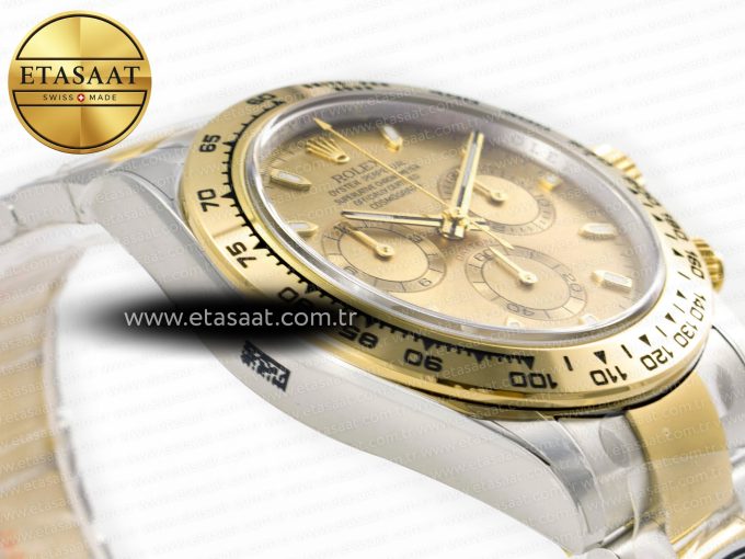 Daytona 116503 Clean 1:1 Best Edition YG Dial on SS/YG Bracelet SA4130 V2 - Görsel 6