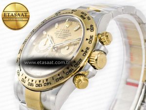 Daytona 116503 Clean 1:1 Best Edition YG Dial on SS/YG Bracelet SA4130 V2 - Görsel 7
