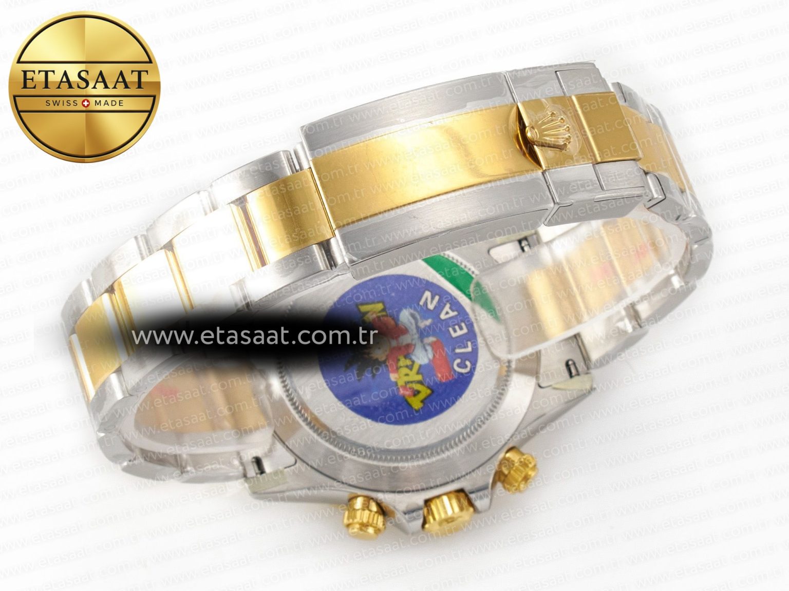 Daytona 116503 LN SS/YG Clean 1:1 Best Edition White Pearl Diamonds Dial on SS/YG Bracelet SA4130 - Görsel 17