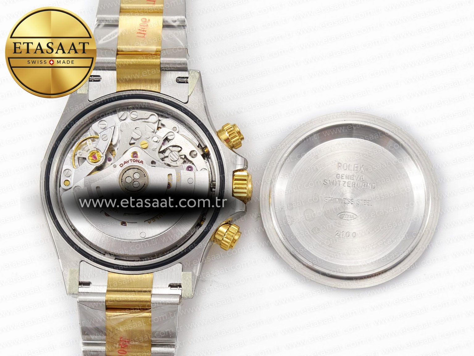 Daytona 116503 LN SS/YG Clean 1:1 Best Edition White Pearl Diamonds Dial on SS/YG Bracelet SA4130 - Görsel 19