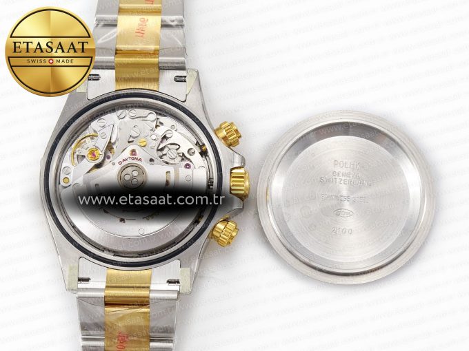 Daytona 116503 LN SS/YG Clean 1:1 Best Edition White Pearl Diamonds Dial on SS/YG Bracelet SA4130 - Görsel 19