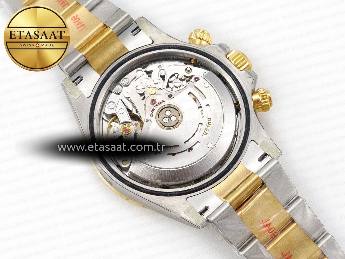 Daytona 116503 LN SS/YG Clean 1:1 Best Edition White Pearl Diamonds Dial on SS/YG Bracelet SA4130 - Görsel 20