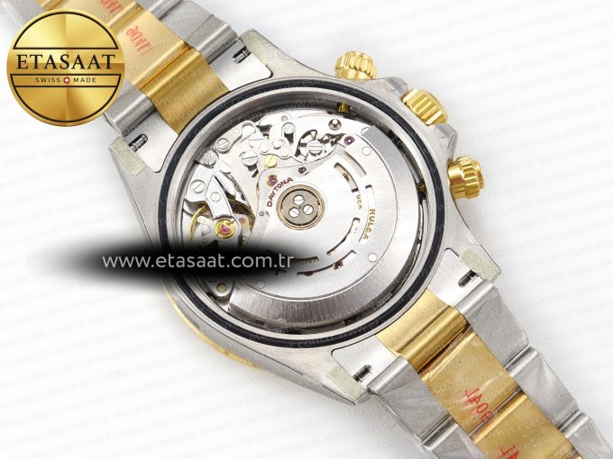 Daytona 116503 LN SS/YG Clean 1:1 Best Edition White Pearl Diamonds Dial on SS/YG Bracelet SA4130 - Görsel 20