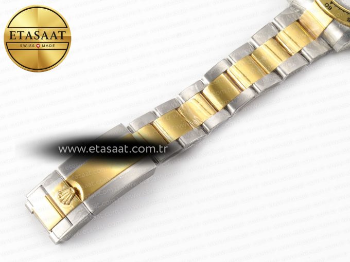 Daytona 116503 LN SS/YG Clean 1:1 Best Edition White Pearl Diamonds Dial on SS/YG Bracelet SA4130 - Görsel 27