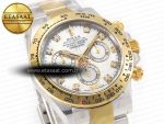 Daytona 116503 LN SS/YG Clean 1:1 Best Edition White Pearl Diamonds Dial on SS/YG Bracelet SA4130 - Görsel 5